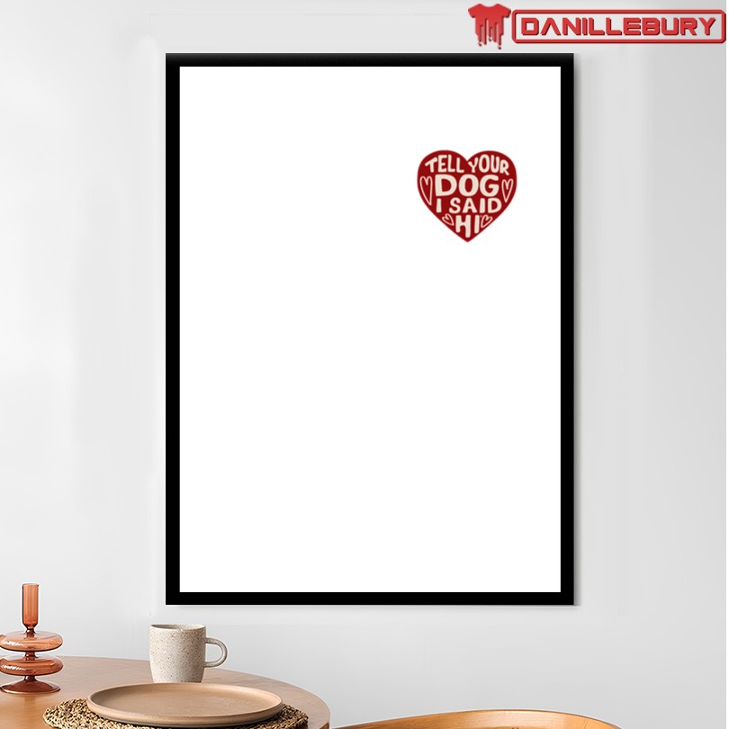 We Rate Dogs Heart Badge Shirt - Image 4