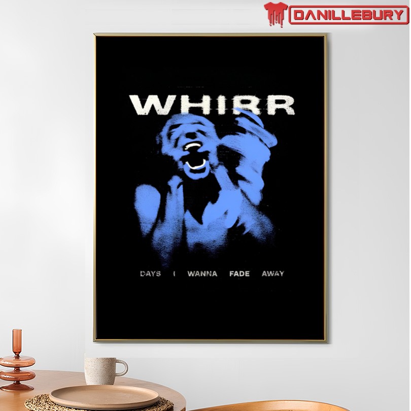 Whirr Days I Wanna Fade Away T-Shirt - Image 4