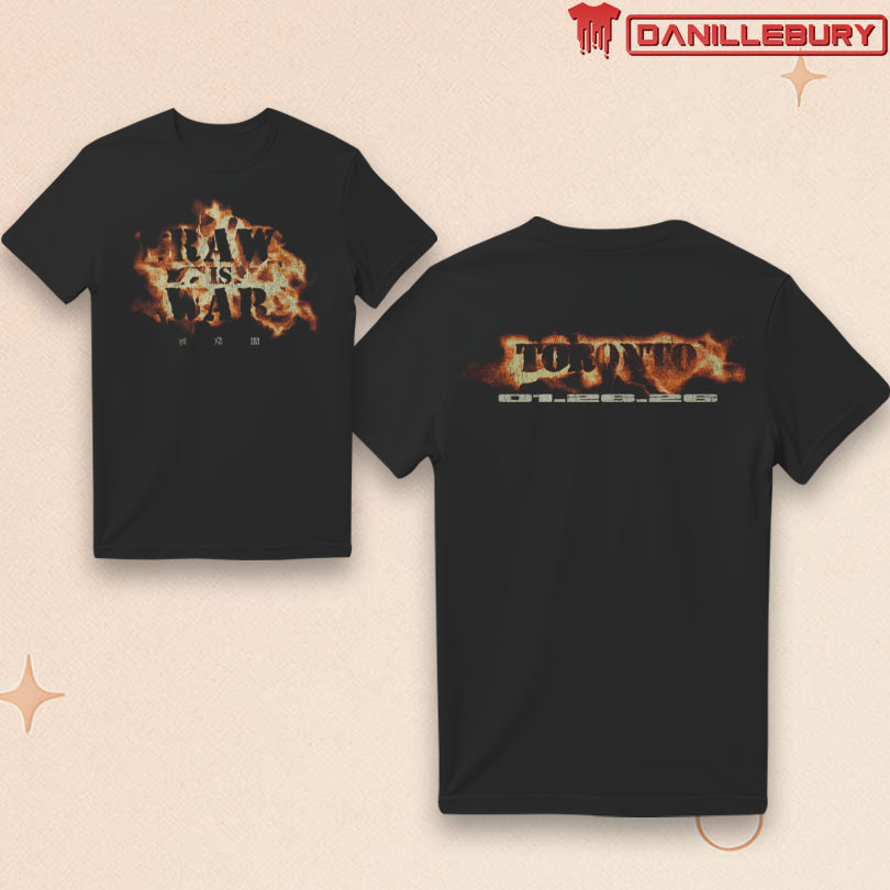 WWE X XO RAW IS WAR TEE