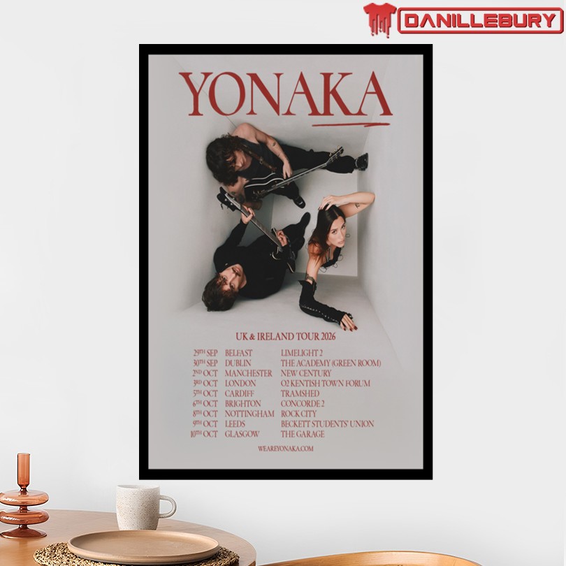 YONAKA TOUR UK IRELAND 2026 POSTER - Image 2