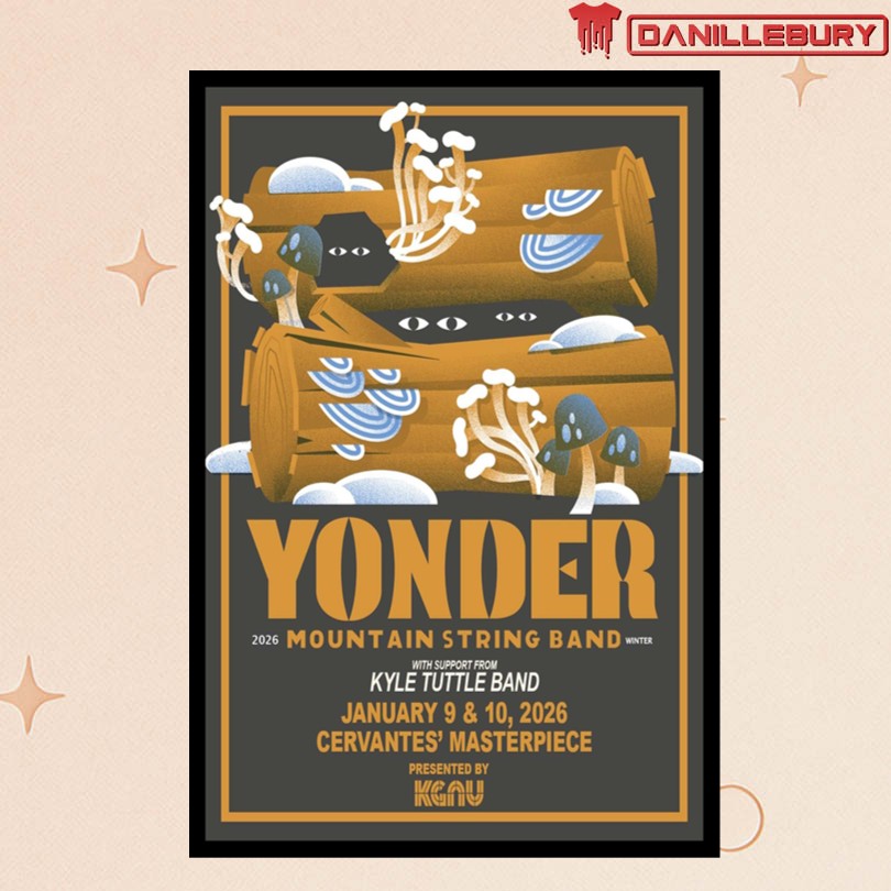 Yonder Mountain String Band Colorado 2026 Poster