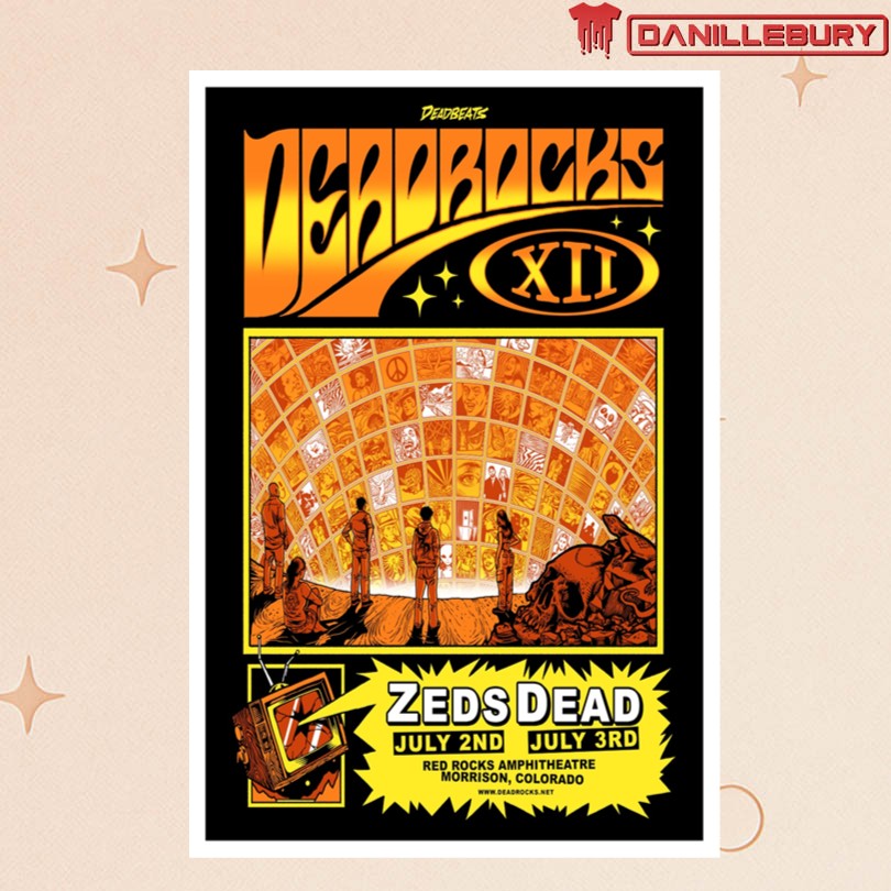 Zeds Dead Red Rocks July 2026 Poster