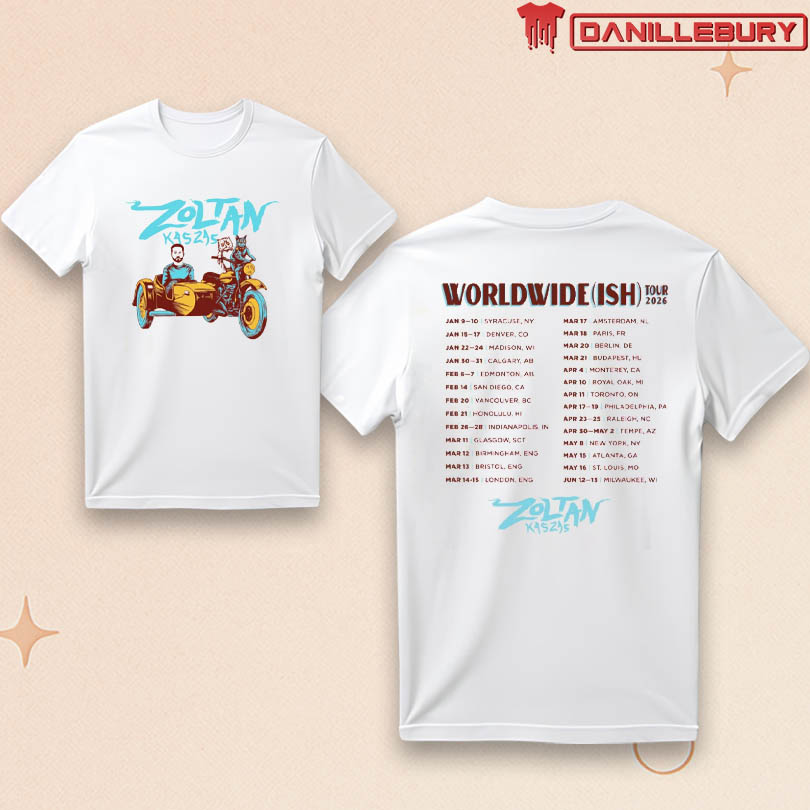 ZoltanComedy WORLDWIDEish Tour 2026 T-Shirt