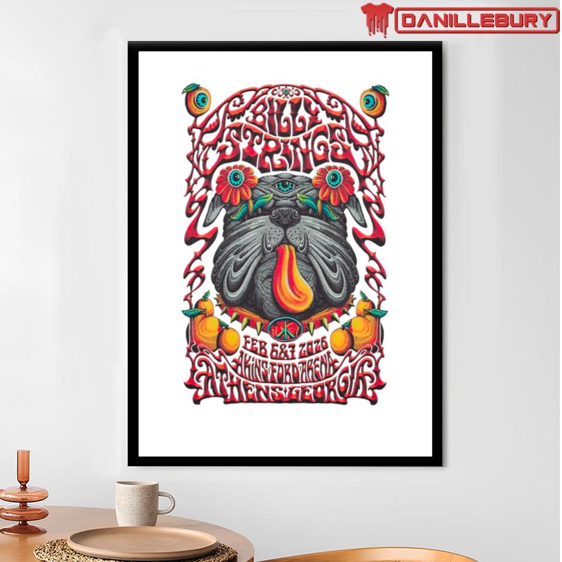 Billy Strings Feb 6-7 2026 Akins Ford Arena Athens GA Merch - Image 3