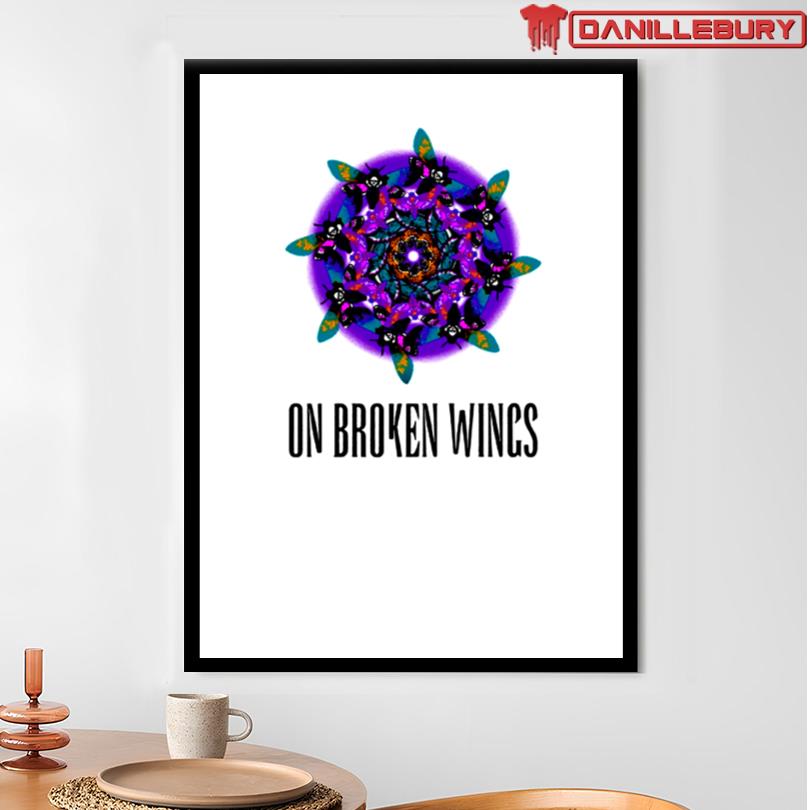 On Broken Wings Mandala Full Color Tee - Image 3