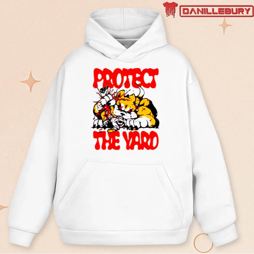 Protect The Yard Beware Of The Dawgs Merch - Image 2