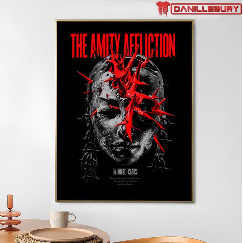 The Amity Affliction Head Cover Black T-Shirt - Image 3