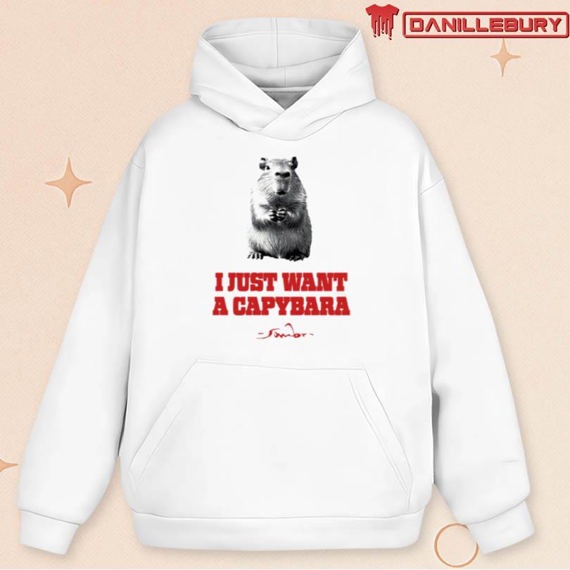 Sombr I Just Want A Capybara Tee - Image 2